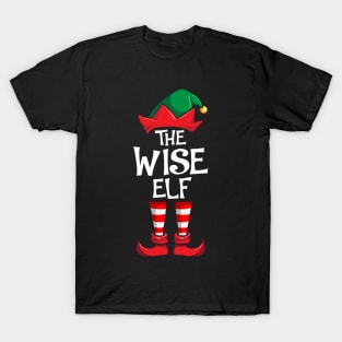 Wise Elf Matching Family Christmas T-Shirt